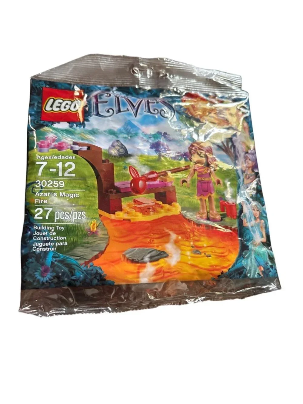 LEGO Elves Azaris Magic Fire 30259 Building Toy Set 27 Pieces Ages 7-12 New Seal